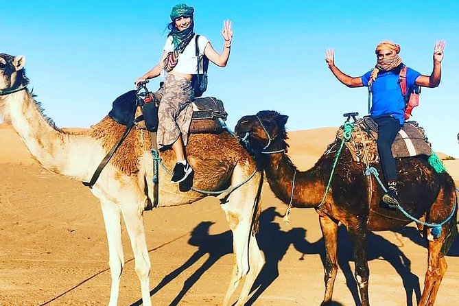 Merzouga camel trekking overnight