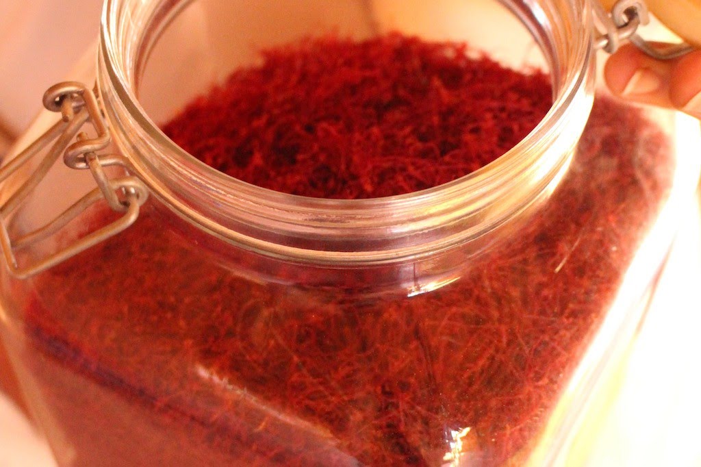 Moroccan saffron wher grown in morocco 